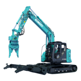Demontage Bagger von Kobelco